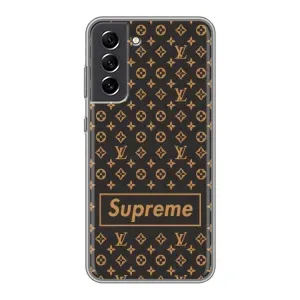 Чеохол для Samsung Galaxy S21 FE з картинкою Supreme (AlphaPrint) (Supreme LV)