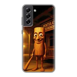 Чохол з мемом Тралалело тралала на Samsung Galaxy S21 FE (Тунг тунг сахур)