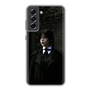Чохол з дизайном Венздей 2 на Samsung Galaxy S21 FE (Темний стиль Венздей)