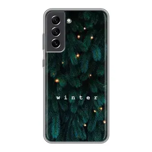 Новорічні, Святкові Чохли для Samsung Galaxy S21 FE - 2024 год (Winter)