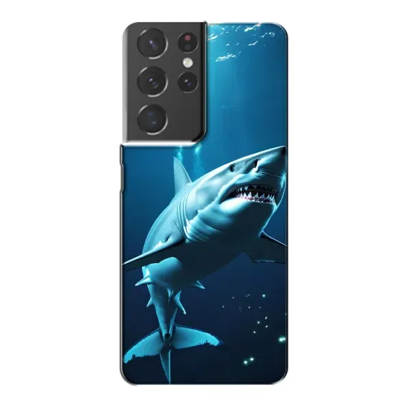 Чехол с принтом «Акула под водой» для Samsung Galaxy S21 Plus