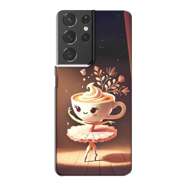 Чехол с принтом «Балерина капучина» для Samsung Galaxy S21 Plus