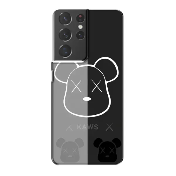 Чехол с принтом «БеарБрик глаза» для Samsung Galaxy S21 Plus