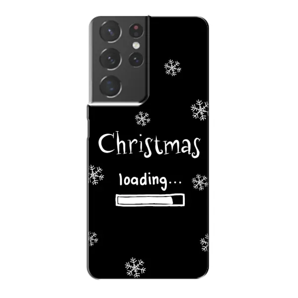 Чехол с принтом «Christmas loading» для Samsung Galaxy S21 Plus Чехол с принтом «Christmas loading» для Samsung Galaxy S21 Plus