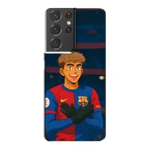 Чохол з футболістом Ламін Ямаль Samsung Galaxy S21 Plus (Футболіст Ямаль)
