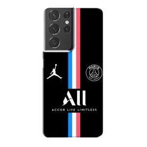 Чохли PSG для Samsung Galaxy S21 Plus (AlphaPrint) (футболка ПСЖ)