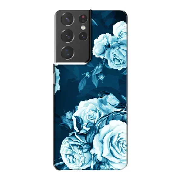 Чохол з принтом «Блактині бутони» для Samsung Galaxy S21 Plus Чохол з принтом «Блактині бутони» для Samsung Galaxy S21 Plus