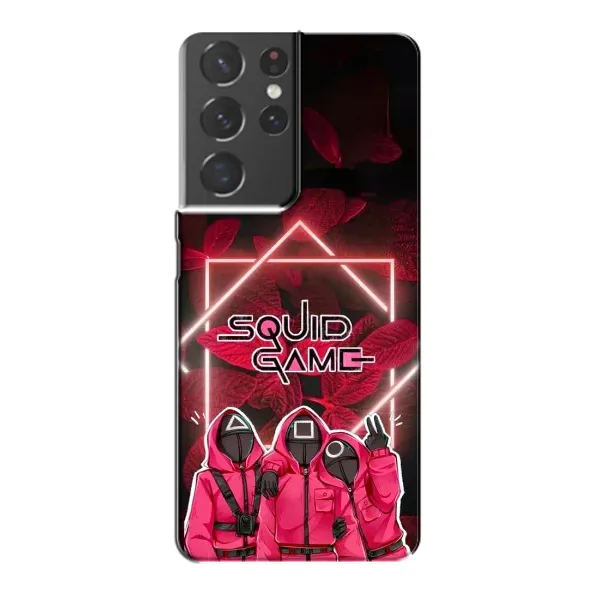 Чехол с принтом «Охранники Игра кальмара» для Samsung Galaxy S21 Plus