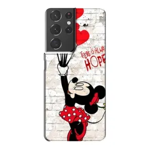 Чохол Disney Mouse Samsung Galaxy S21 Plus (PREMIUMPrint) (Heart Minni)