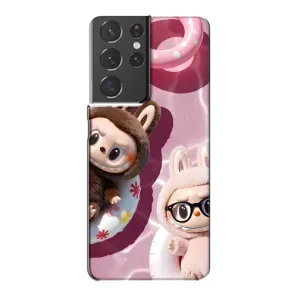 Чехол с Лабубу на Samsung Galaxy S21 Plus (Игрушка Лабубу)