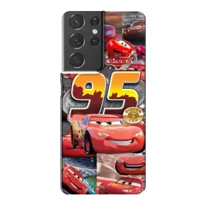 Чехол с принтом «Коллаж Молния Маквин» для Samsung Galaxy S21 Plus