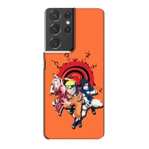 Naruto Anime Чохли для Самсунг Галаксі S21 Plus (AlphaPrint) (команда Наруто)