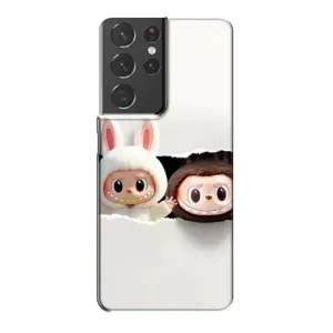 Чехол с Лабубу на Samsung Galaxy S21 Plus (Лабубу)