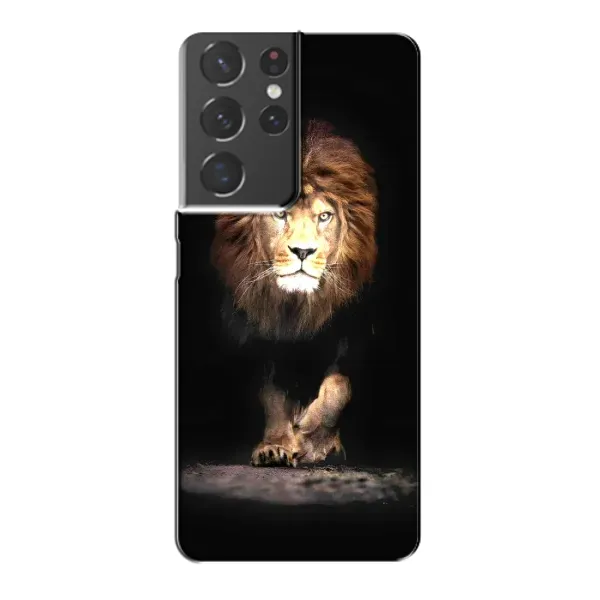 Чехол с принтом «Лев» для Samsung Galaxy S21 Plus
