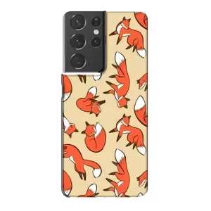 Чохли з картинкою Лисичка для Samsung Galaxy S21 Plus (VPrint) (Лисички)