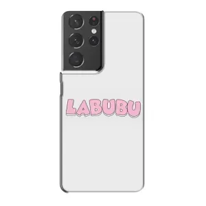 Чехол с Лабубу на Samsung Galaxy S21 Plus (Лого Лабубу)
