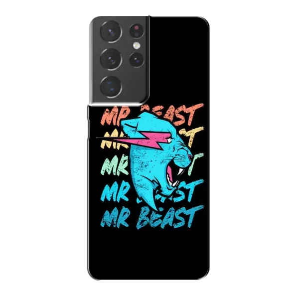 Чохол з принтом «logo Mr beast» для Samsung Galaxy S21 Plus Чохол з принтом «logo Mr beast» для Samsung Galaxy S21 Plus