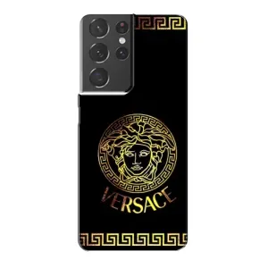 Чохли VERSACE для Самсунг Галаксі S21 Plus (PREMIUMPrint) (Logo Versace)