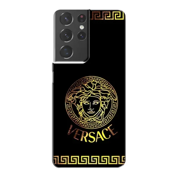 Чохол з принтом «Logo Versace» для Samsung Galaxy S21 Plus