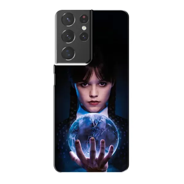 Чохол з принтом «Магічна сфера Венздей» для Samsung Galaxy S21 Plus