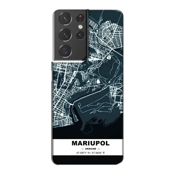 Чохол з принтом «Маріуполь» для Samsung Galaxy S21 Plus