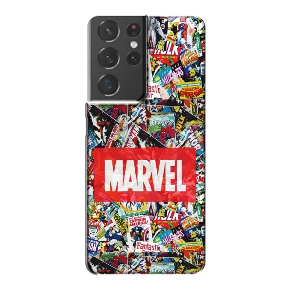 Чехол с принтом «Марвел комиксы» для Samsung Galaxy S21 Plus