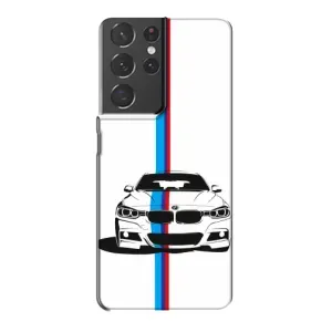 Чохол для Самсунг Галаксі S21 Plus - з принтом БМВ (AlphaPrint) (Машина БМВ)
