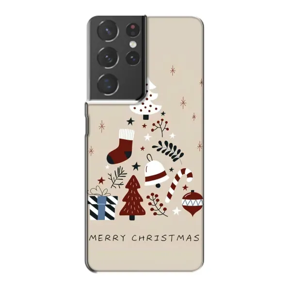 Чехол с принтом «Merry Christmas» для Samsung Galaxy S21 Plus