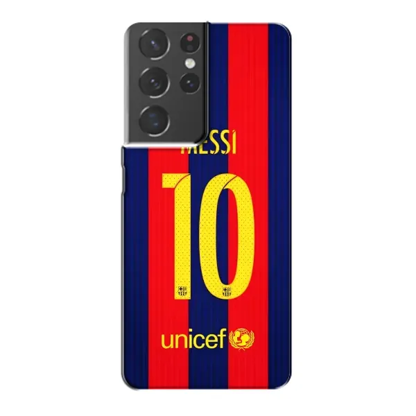 Чехол с принтом «Messi Barca 10» для Samsung Galaxy S21 Plus