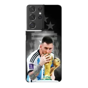 Чохли для Samsung Galaxy S21 Plus (Leo чемпіон) (AlphaPrint) (Мессі Чемпіон)