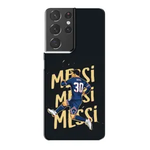 Чохли для Samsung Galaxy S21 Plus (Leo чемпіон) (AlphaPrint) (Messi ПСЖ)
