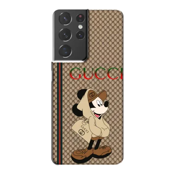 Чехол с принтом «Mickey GUCCI» для Samsung Galaxy S21 Plus