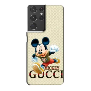 Чохол Disney Mouse Samsung Galaxy S21 Plus (PREMIUMPrint) (Mikki Gucci)