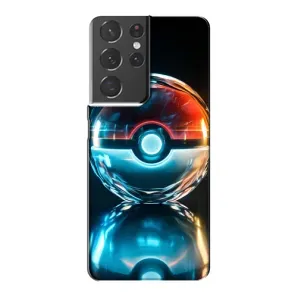 Чохол з Пікачу на Samsung Galaxy S21 Plus (М'яч Пікачу)