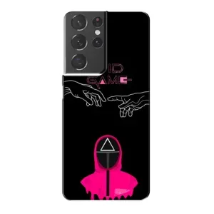 Чехол Гра в кальмара для Samsung Galaxy S21 Plus (Минимализм Игра кальмара)