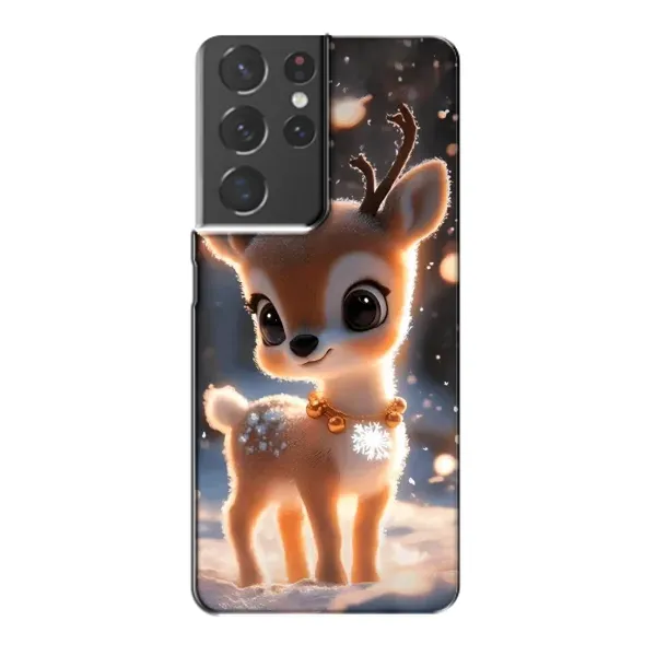 Чехол с принтом «Олененок» для Samsung Galaxy S21 Plus