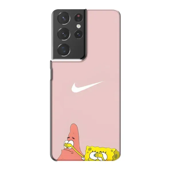 Чехол с принтом «Патрик и Губка» для Samsung Galaxy S21 Plus Чехол с принтом «Патрик и Губка» для Samsung Galaxy S21 Plus