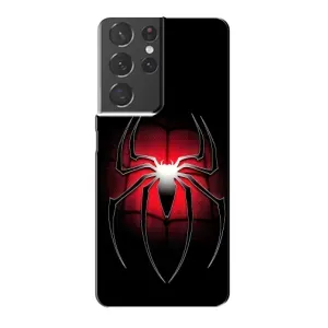 Чохол з людиною павуком для Samsung Galaxy S21 Plus - (AlphaPrint) (Паук марвел)