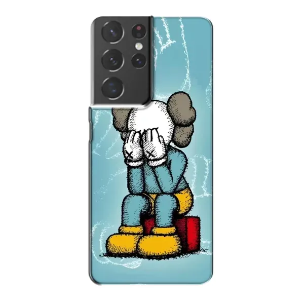 Чехол с принтом «Плач Bearbrick» для Samsung Galaxy S21 Plus