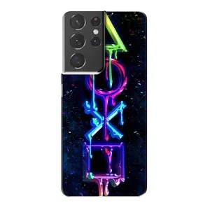 Чохли з тематикою Кіберспорт для Samsung Galaxy S21 Plus (VPrint) (Pleystation лого)