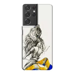 Чохли (Доброго вечора, ми за України) для Самсунг Галаксі S21 Plus (AlphaPrint) (Перемога)