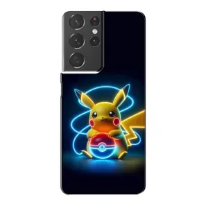 Чохол з Пікачу на Samsung Galaxy S21 Plus (Покемон)