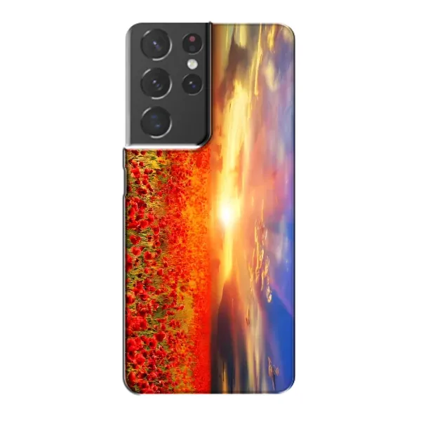 Чехол с принтом «Поле тюльпанов» для Samsung Galaxy S21 Plus