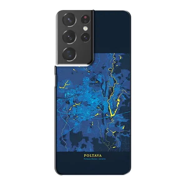 Чохол з принтом «Полтава» для Samsung Galaxy S21 Plus