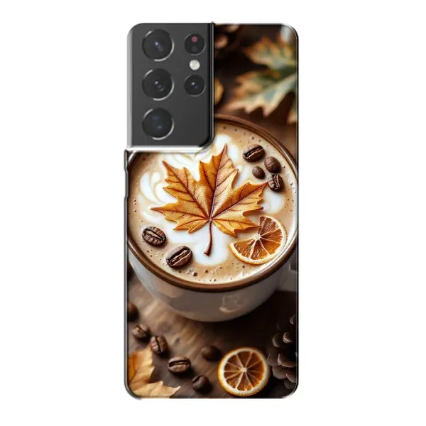 Чехол с принтом «Пряный кофе» для Samsung Galaxy S21 Plus Чехол с принтом «Пряный кофе» для Samsung Galaxy S21 Plus