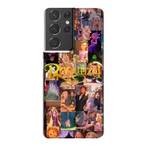 Чохол з принтом «Колаж Рапунцель» для Samsung Galaxy S21 Plus