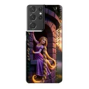 Чохол з принтом «Рапунцель на вежі» для Samsung Galaxy S21 Plus