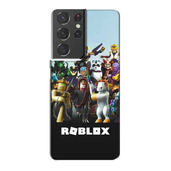 Чохол з принтом «ROBLEX» для Samsung Galaxy S21 Plus
