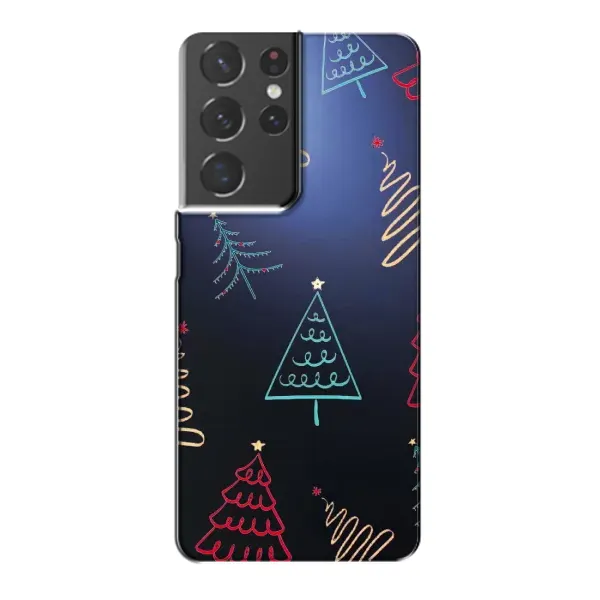 Чехол с принтом «Рождественские елки» для Samsung Galaxy S21 Plus Чехол с принтом «Рождественские елки» для Samsung Galaxy S21 Plus