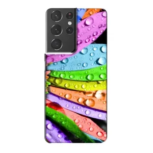 Чехлы (ART) Цветы на Samsung Galaxy S21 Plus (VPrint) (Семиквітка)